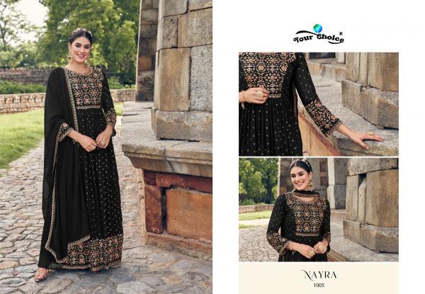 Your Choice Nayra Most Demanded Georgette Designer Heavy Salwar Suits